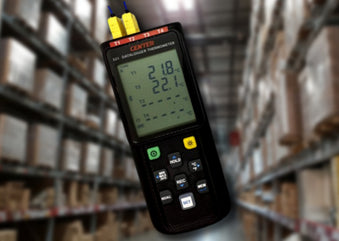 How to Set Up the Center521 Bluetooth 4 Channel Data Logger Thermometer (IC-Center521)