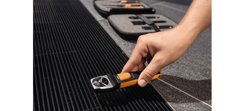 How to Setup the Testo 410i Smart Vane Anemometer IC-0560-1410