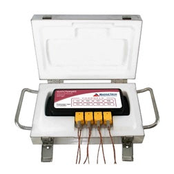 How to use an oven temperature logger for temperature profiling