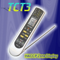 IR Thermometers with contact probe or connection