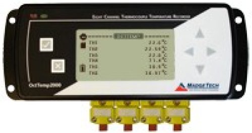 8 Channel Thermocouple Logger With Lcd