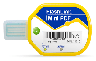 FlashLink Mini PDF In-Transit Temperature Logger - IC-31010