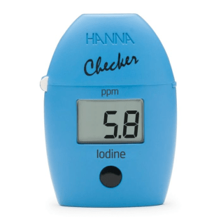 Iodine Checker HC colorimeter (Range 00.0 to 12.5 ppm (mg/L))