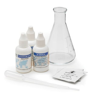 Hypochlorite (as Cl₂) Titration-based Chemical Test Kit