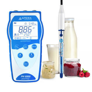 PH8500-DP Portable pH Meter Kit for Dairy and Liquid Food
