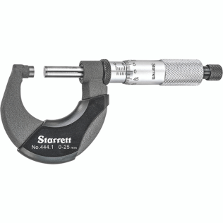 Starrett 444.1MXRL-25 Outside Micrometer