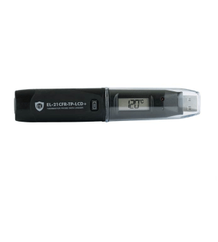 21CFR USB data logger with glycol probe & calibration certificate