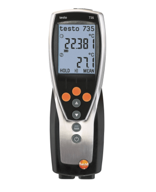testo 735-1 - 3-Channel temperature measuring instrument - IC-0560 7351