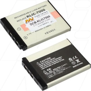 Consumer Digital Camera Battery - DCB-KLIC-7000-BP1