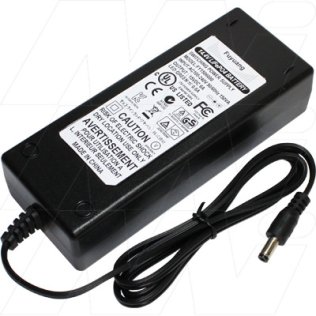 100-240VAC Input LiFePO4 4 Cell 14.4V Charger Output 6A + 2.1mm DC Plug - FY1506000