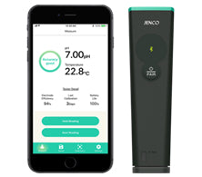 How to Connect the IC-pH610B Bluetooth pH/Temperature Tester to the Jenco Wand App