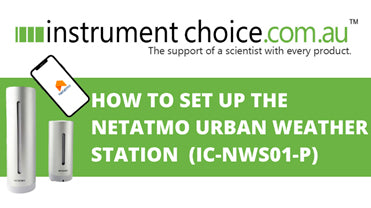 How to Set Up the NETATMO Urban Weather Station  (IC-NWS01-P)