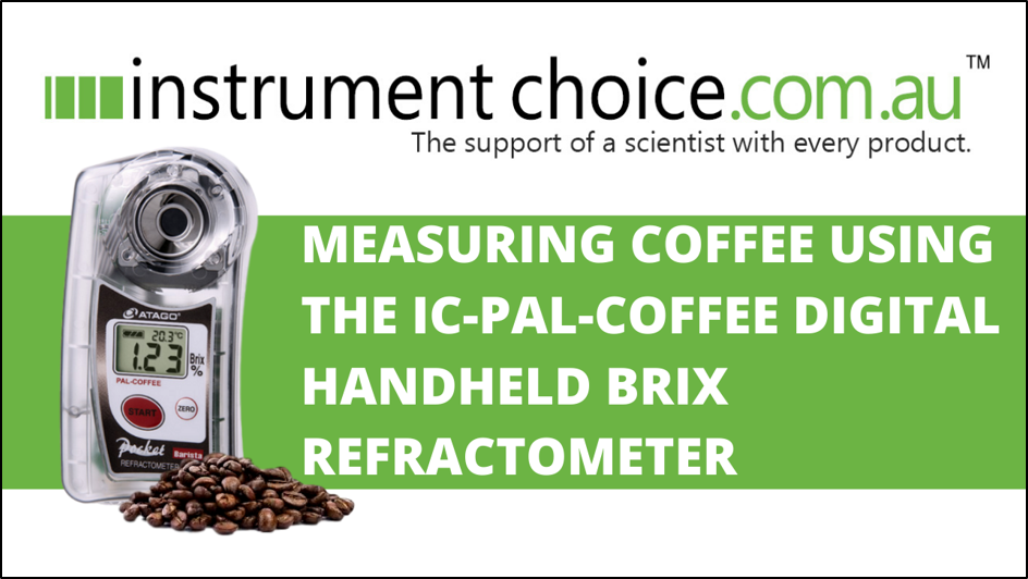 How to Measure Brix in Coffee using the IC-PAL-Coffee Refractometer by Atago