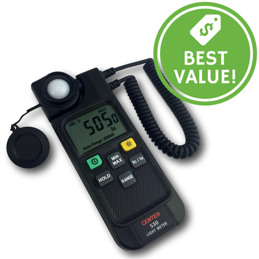 How to Take a Measurement Using the IC-CENTER530 Light Meter