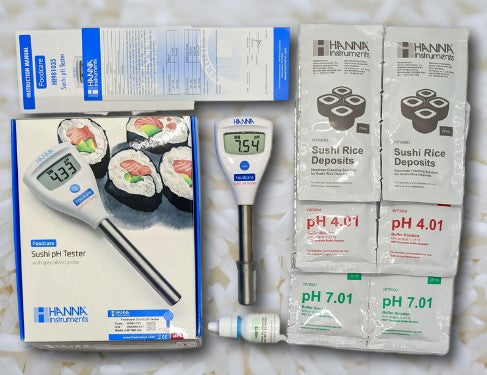 Get Food Safe and Get Equipped With a Sushi pH Tester Kit