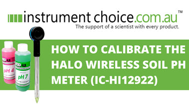 How to Calibrate the Hanna HALO Wireless pH Meter