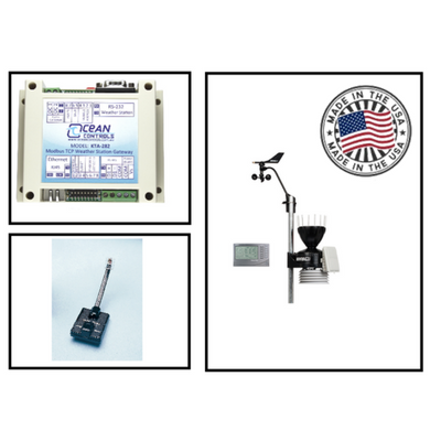 What is a MODBUS weather station?