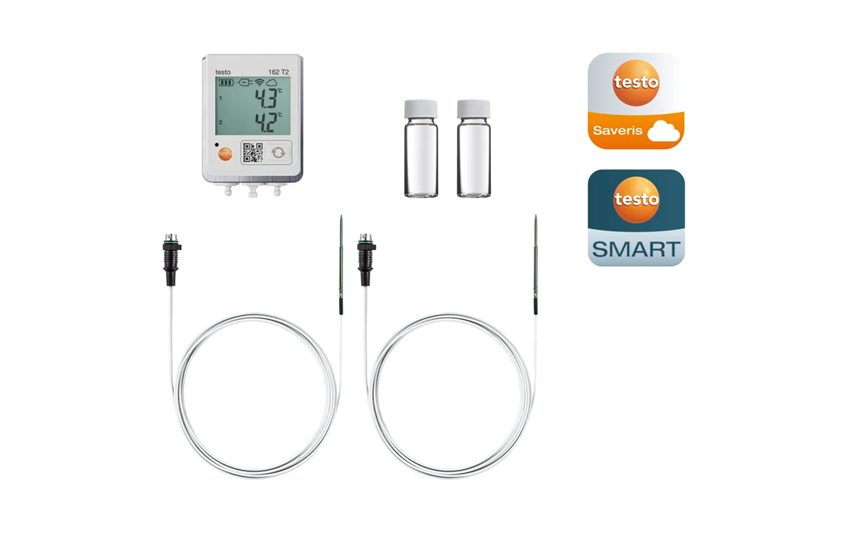 testo 162 Refrigerator Kit - Kit for Monitoring the Temperature in Refrigerators