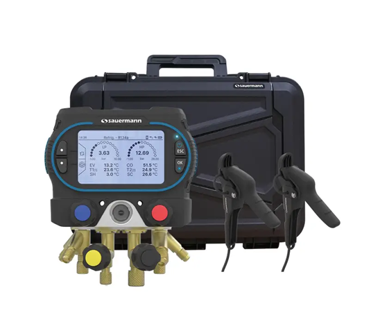 Si-RM350 Digital Refrigerant Manifold Kit 1