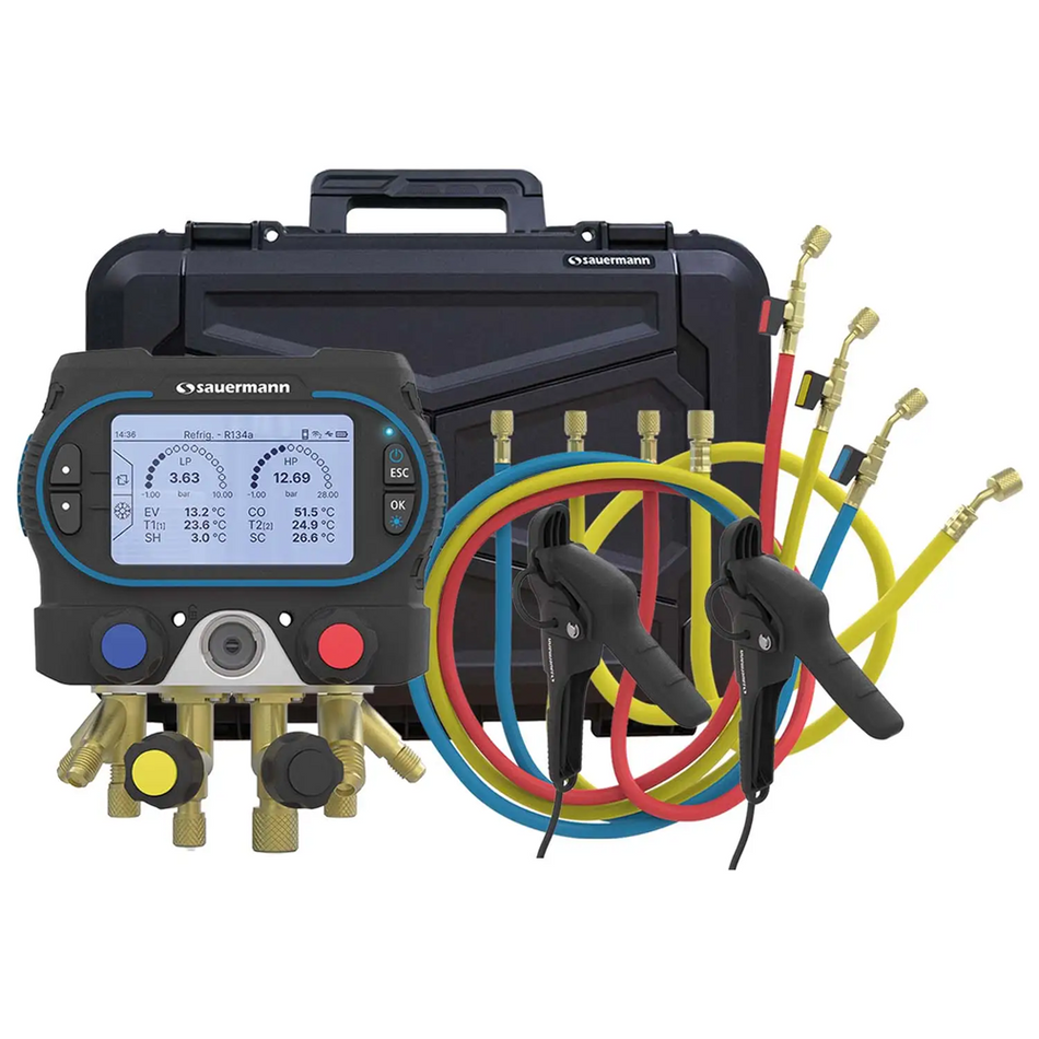 Si-RM450 Digital Refrigerant Manifold Kit 2