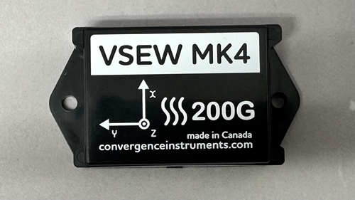 VSEW mk4 200g Wireless Vibration Meter Data Logger