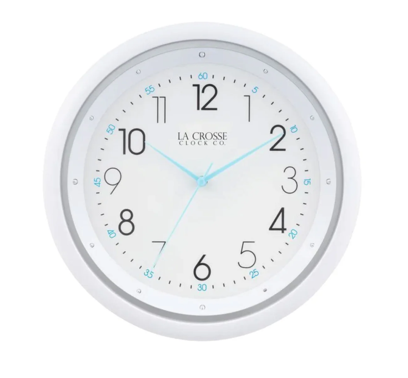 404-4525 25.4cm Wall Clock with Night Vision
