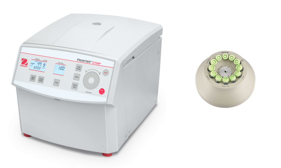 FRONTIER FC5706P+R77 Centrifuge (includes Rotor Angle 12x15 ml RB/FA)
