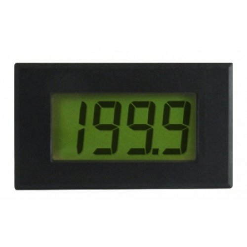 19mm (0.75"), 3.5 Digit, 200mVdc full scale, LED backlit, Bezel mounted - IC-DPM 950