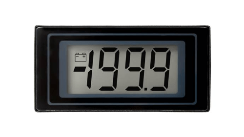 200mVdc full scale, Bezel mounted - IC-DPM 125