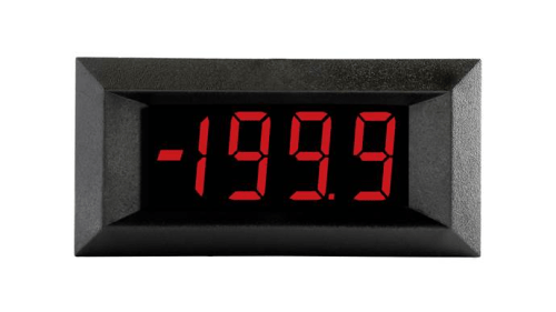 200mVdc full scale, Bezel Mounted - IC-DPM 40
