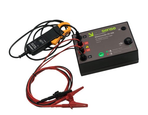 2-Channel DC Voltage, 1 Channel DC Current, 30/300A Data Logger Kit, IP65 - DC-3VA-TT