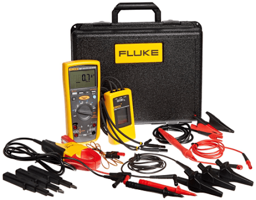 2-IN-1 Adv Motor & Drive Kit w/i400 Current Clamp & 9040 Phase Rotation Indicator - IC-FLUKE-1587 MDT