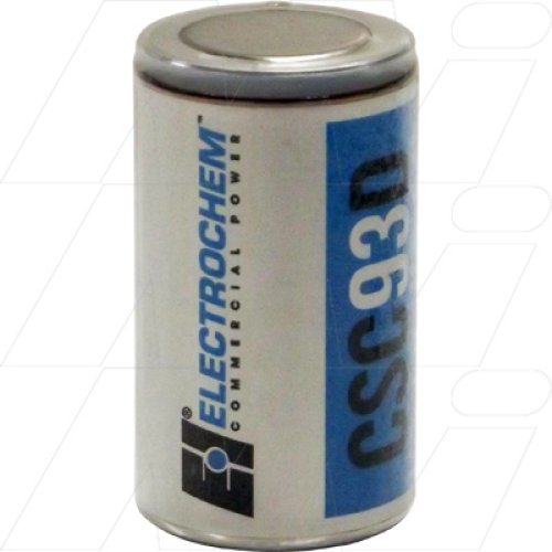 3B0035 D size Electrochem High Rate Lithium Sulfuryl Choride Cell CSC93 Series - 3B0035-FF