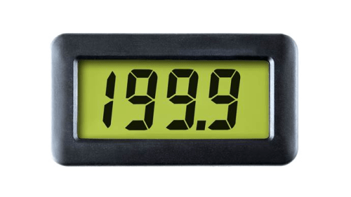 4-20mA loop powered, LED Backlit, Bezel mounted - IC-DPM 742-BL