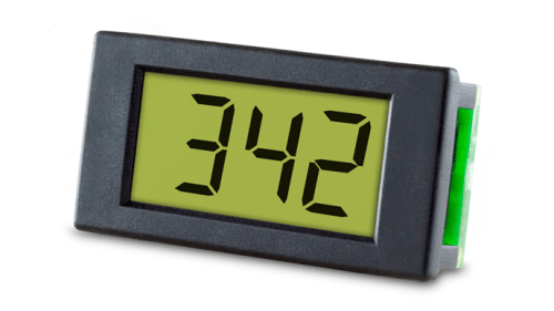 4-20mA loop powered, LED Backlit, Snap-in, Panel Meter - IC - DPM 342