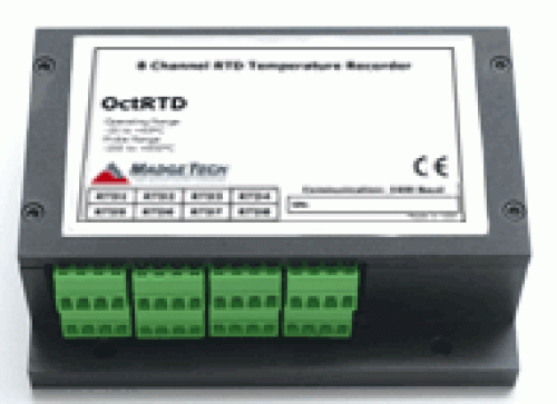 8 Channel Rtd Based Temperature Logger With Screw Terminals