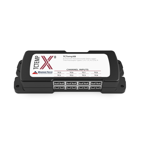 TCTempX 8-channel Thermocouple Temperature Data Logger