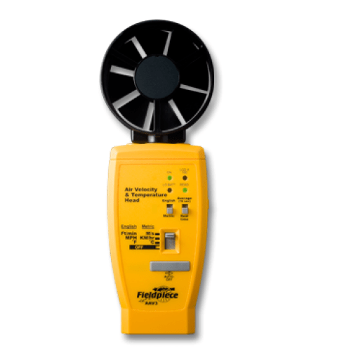 Accessory Head - Air Velocity and Temperature