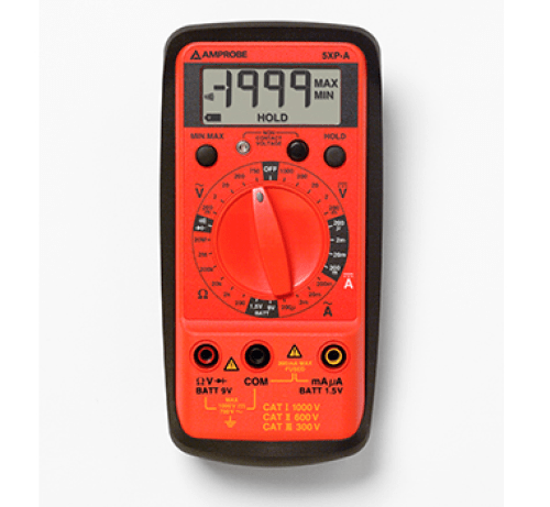 Amprobe 5XP-A AC/DC Compact Digital Multimeter with VolTect