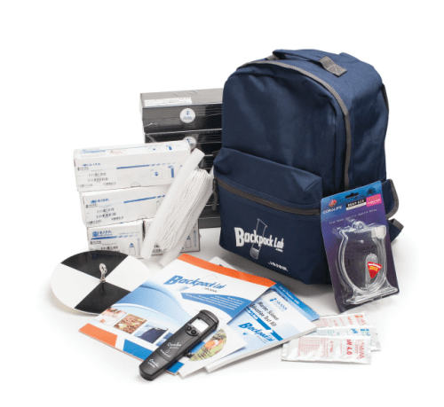 Backpack Lab Marine Science Education Test Kits