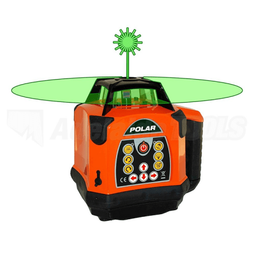 Bear Polar HVG Green Beam with Wallmount and Bear Receiver