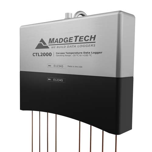 Carcass Temperature Logger With Eight Thermocouple Channels
