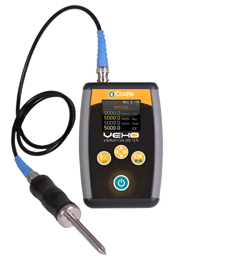Castle VEXO Single Axis Vibration Meter - GA2006S