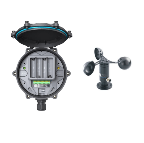 CAT-MT Anemometer Kit with Voltage Out Wind Speed Sensor - IC-ORB-X1-G-RK100-01-B