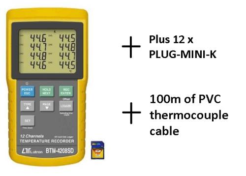 Concrete curing datalogging kit - Concrete-curing-kit