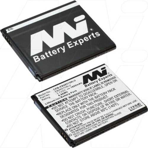 Mobile Phone Battery suitable for Samsung Galaxy XCover 2 - CPB-EB485159LU-BP1