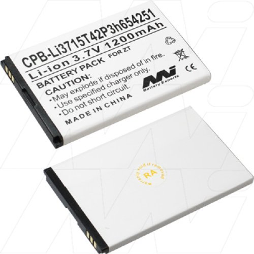Mobile Phone / Wi-Fi modem Battery - CPB-Li3715T42P3h654251-BP1