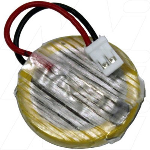 Lithium Coin Cell Battery with Connector - CR2032-LC1