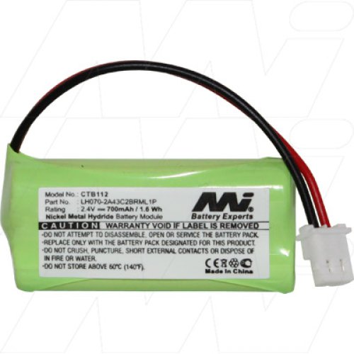 Cordless Telephone Battery - CTB112-BP1