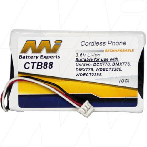 Cordless Telephone Battery - CTB88-BP1